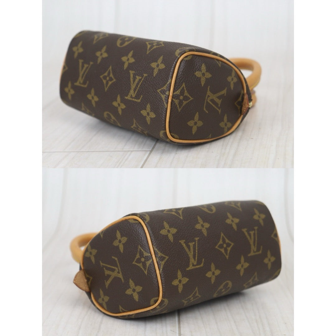 Good ( Rank AB)｜ LV Monogram Mini Speedy Handbag With Shoulderstrap｜24091901