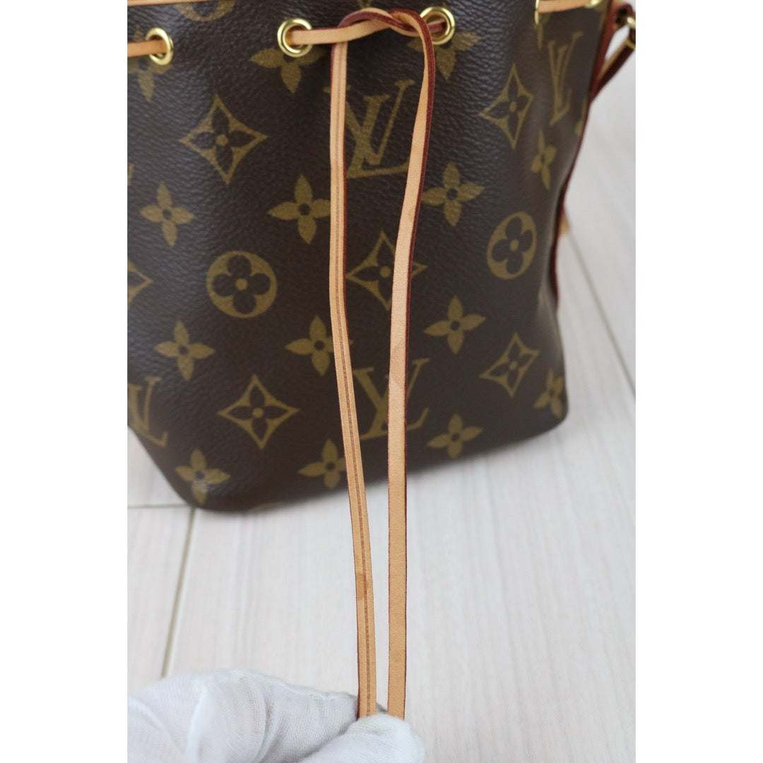 Include Entrupy Certificate of Authenticity｜Good ( Rank AB)｜ Louis Vuitton Monogram  Nano Noe  Shoulder Bag IC Chips Model｜X26042004