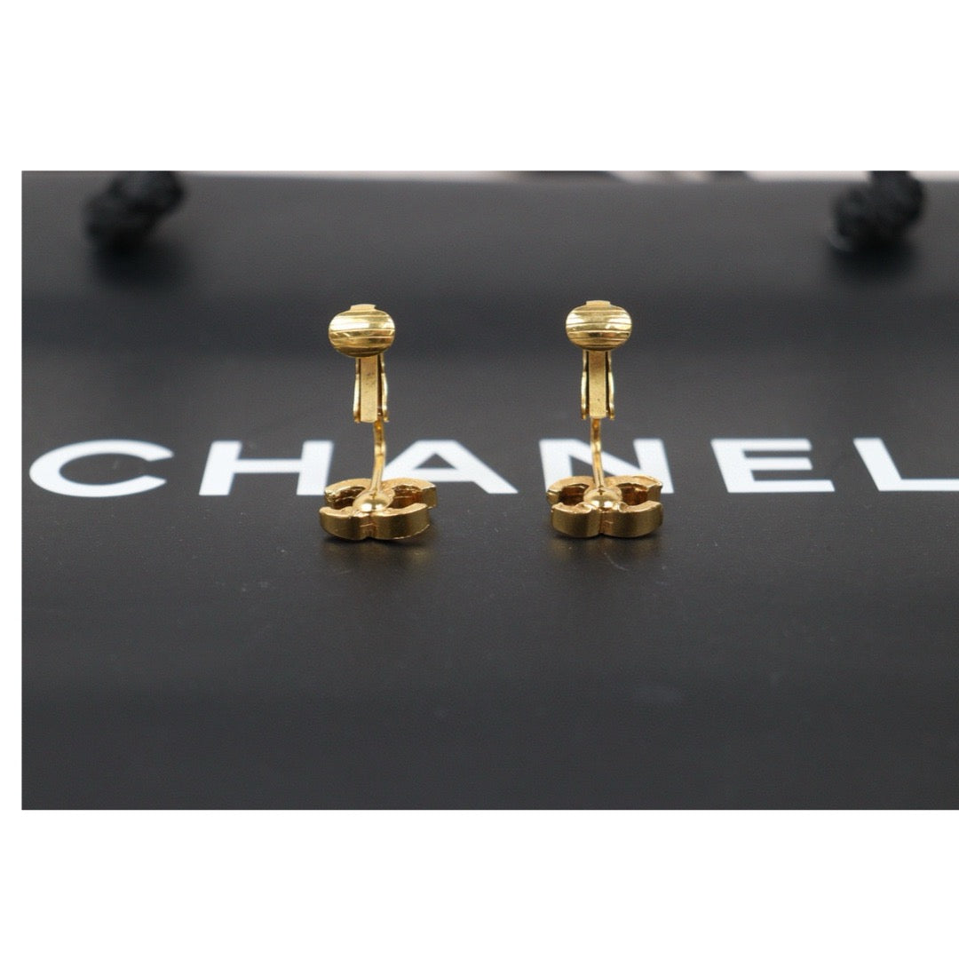 Very Good ( Rank A) ｜CHANEL COCO Earrings 18k Gold Plated ｜24112808