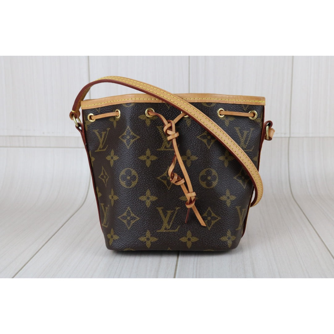 Include Entrupy Certificate of Authenticity｜Good ( Rank AB)｜ Louis Vuitton Monogram  Nano Noe  Shoulder Bag ｜X26041414