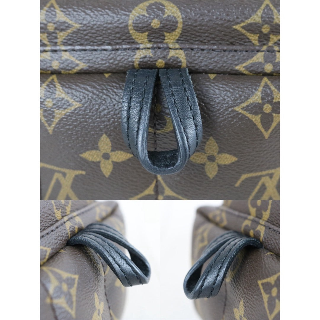 Include Entrupy Certificate of Authenticity｜Good ( Rank AB)｜  Louis Vuitton Monogram Coated Canvas Mini Palm Springs Backpack｜X26052602