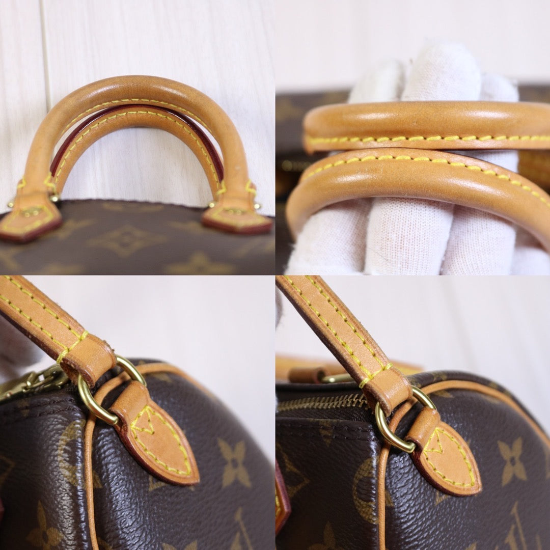 Rank AB ｜LV Monogram Nano Speedy  Shoulder Bag｜S24040405