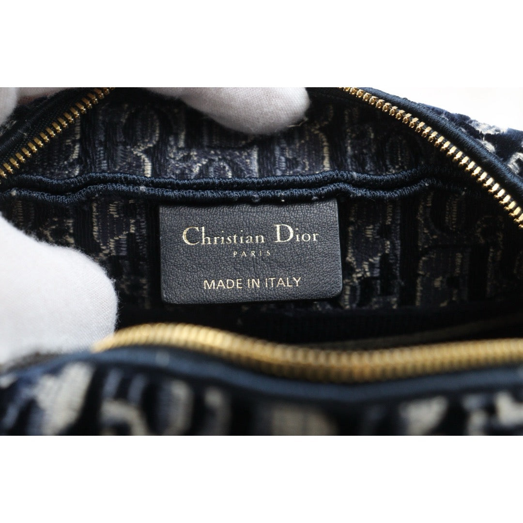 Very Good ( Rank A)｜Dior Travel Oblique Cosmetic Pouch ｜S25071015