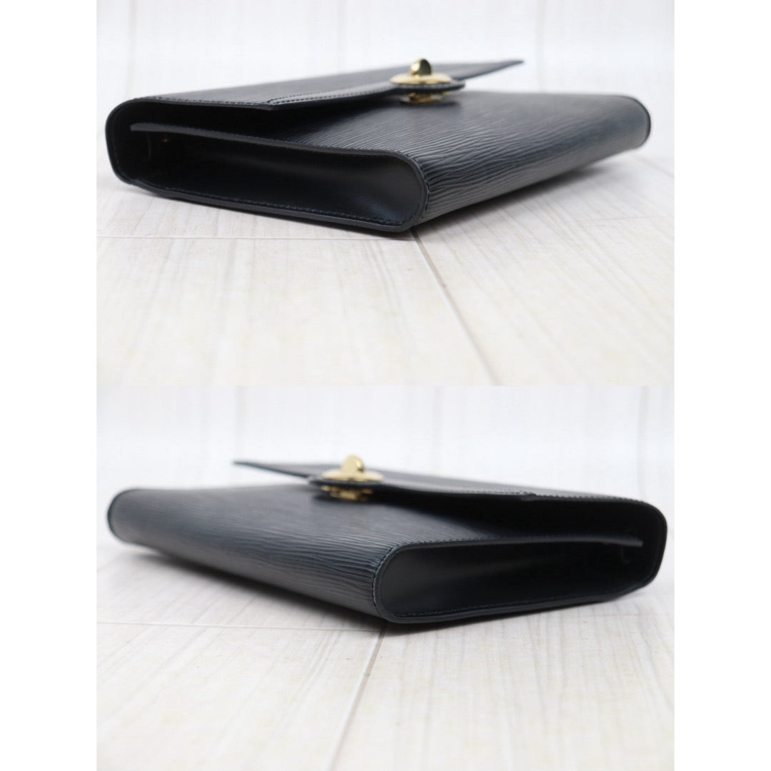 Very Good ( Rank A) ｜ LV Epi Pochette Arches 2WAY Clutch Bag Shoulder Bag Black｜25061702