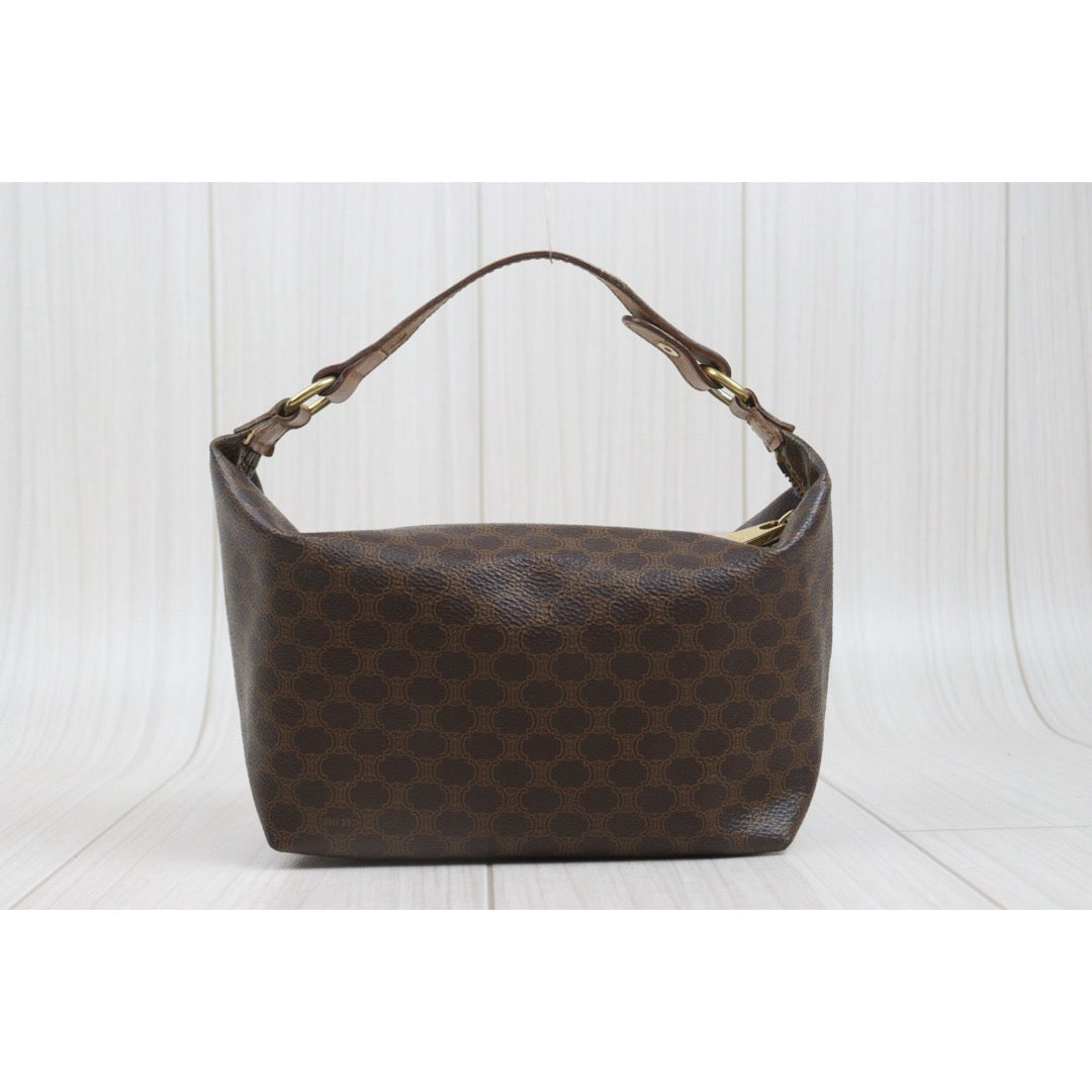 Include Entrupy Certificate of Authenticity｜Good ( Rank AB)｜ CELINE Vintage Macadam Hand Bag ｜26100802