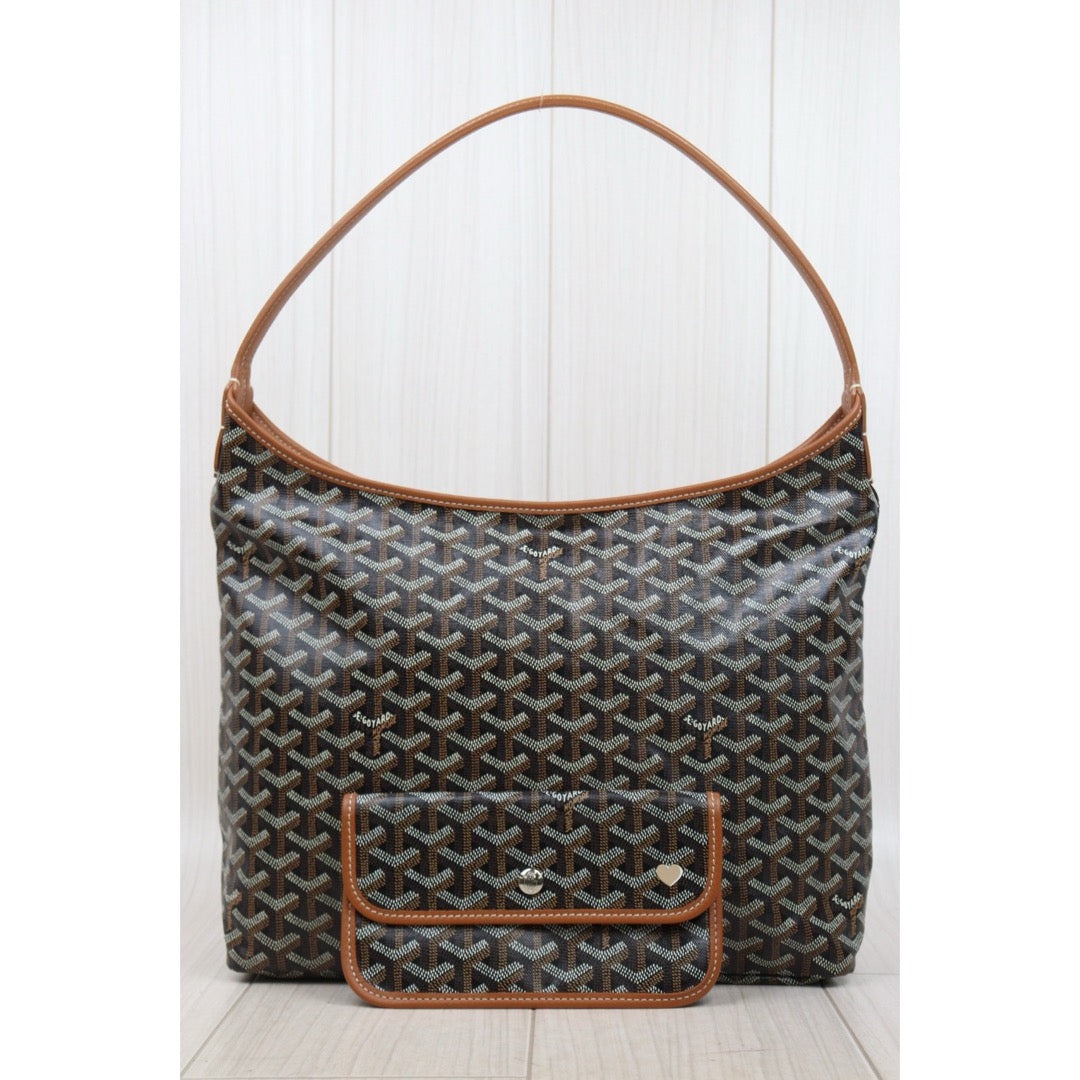 Very Good ( Rank A) ｜ Goyard Boheme Hobo Shoulder Bag Brown｜S25071016