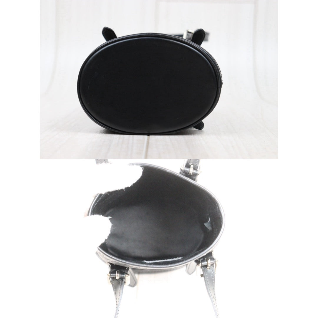 Very Good ( Rank A)｜ LV  Monogram Millennium Limited Edition Satin Mini Hand Bag Black｜25021004