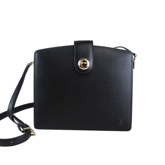 Rank A｜ LV Epi Shoulder Bag Black｜V23090714