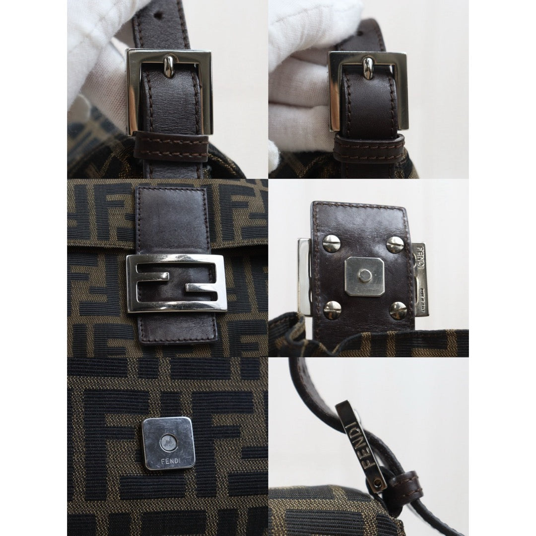 Good ( Rank AB)｜ FENDI Zucca Mamma Baguette Shoulder Bag｜25082206