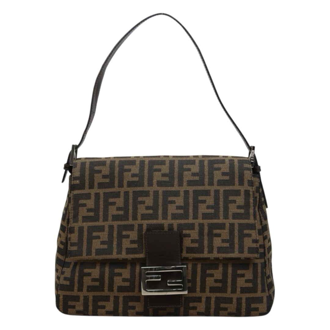 Good ( Rank AB)｜ FENDI Zucca Mamma Baguette Shoulder Bag ｜25042103