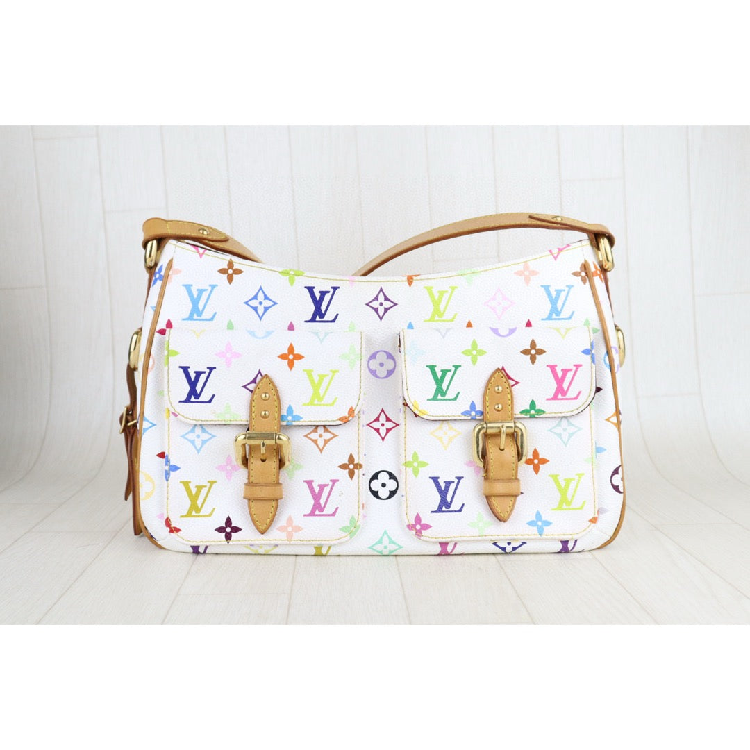 Good ( Rank AB)｜ LV Takashi Murakam Multi Monogram Lodge Shoulder Bag｜S25022604