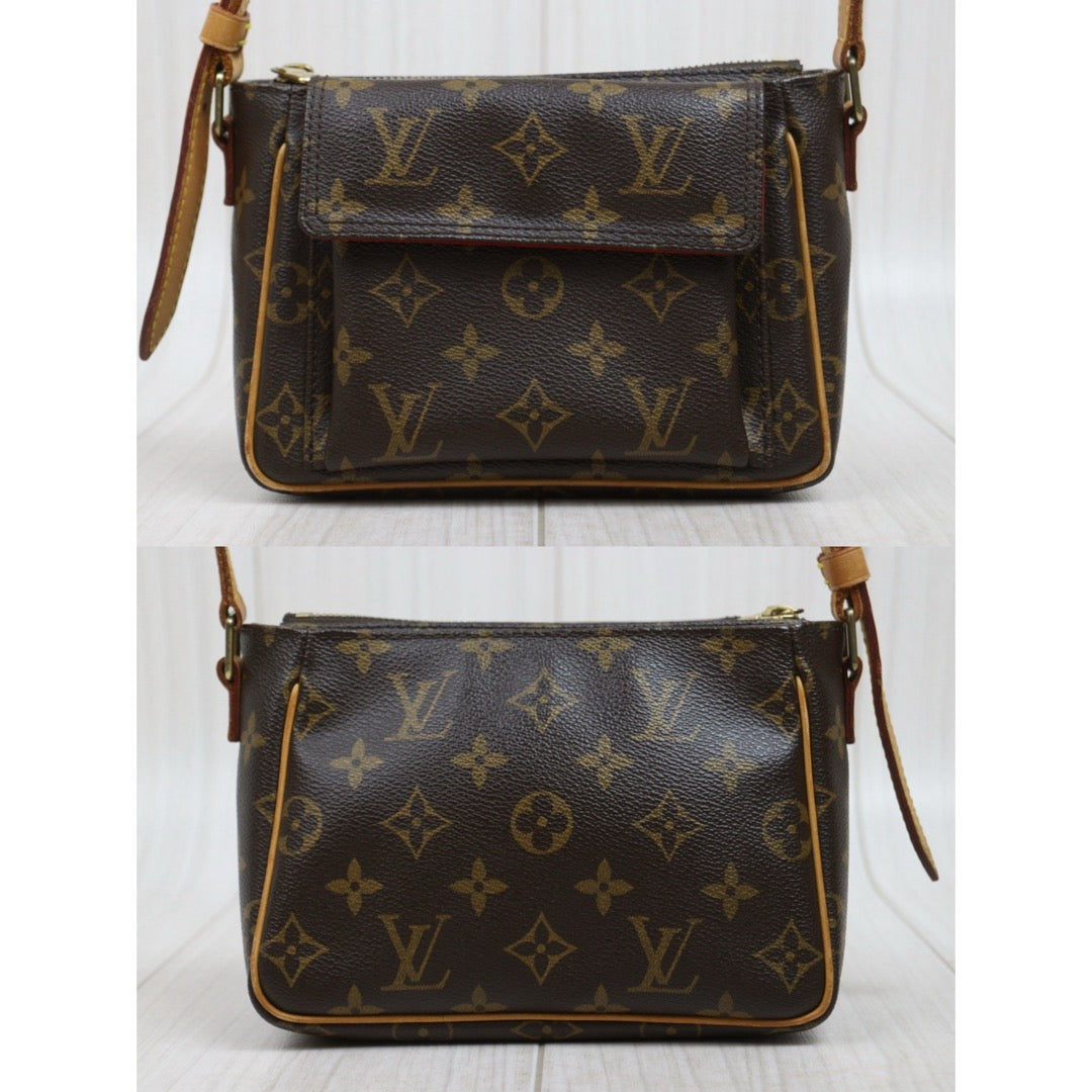 Include Entrupy Certificate of Authenticity｜Fair ( Rank B)｜Louis Vuitton Monogram Viva cite PM  Shoulder Bag｜26040809