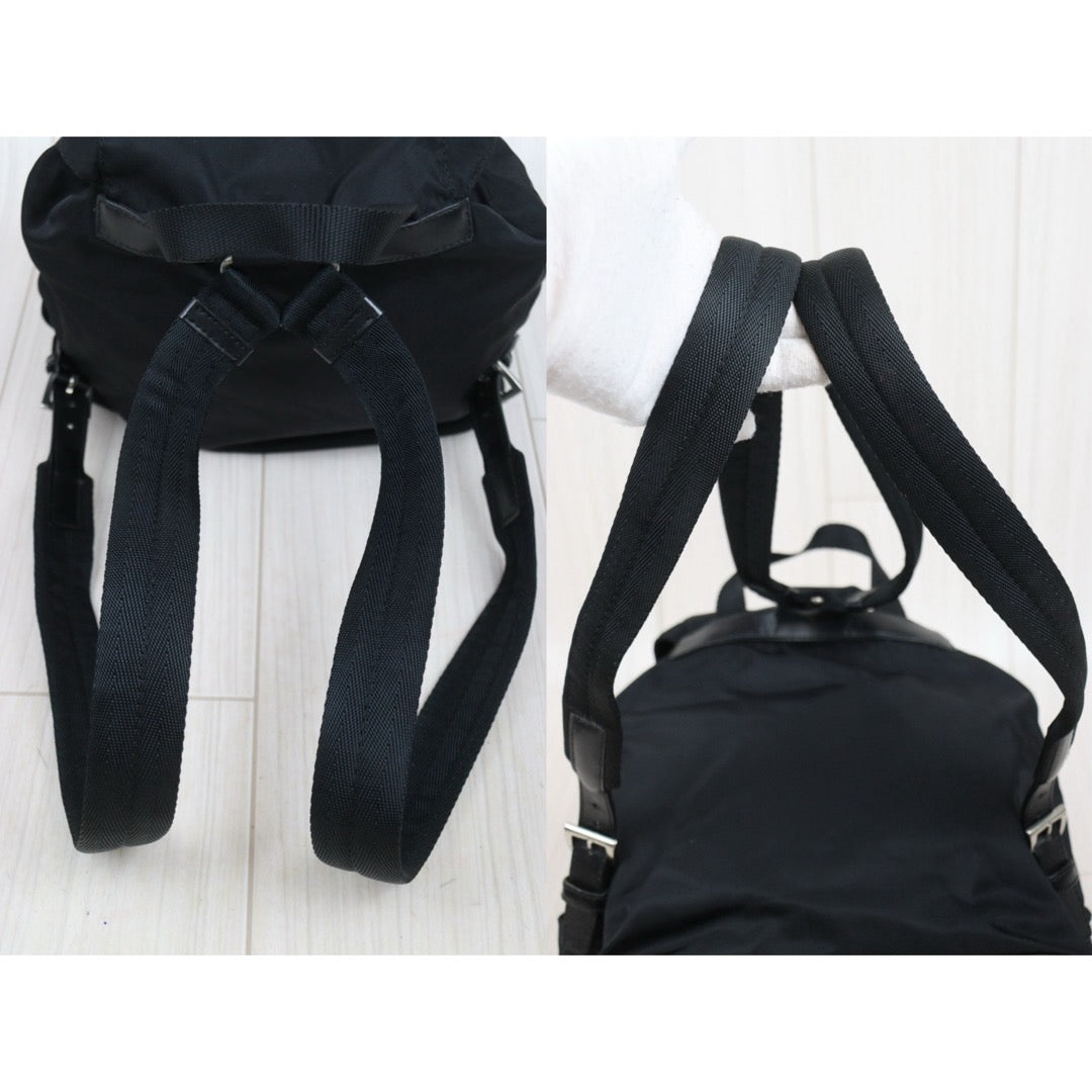 Good ( Rank AB)｜Prada Nylon Backpack Small Black｜25122208