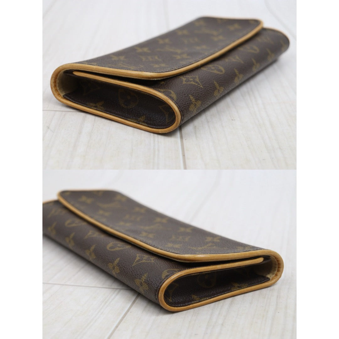 Include Entrupy Certificate of Authenticity｜Good ( Rank AB)｜ Louis Vuitton Monogram Pochette Twin GM Shoulder Bag｜26042802