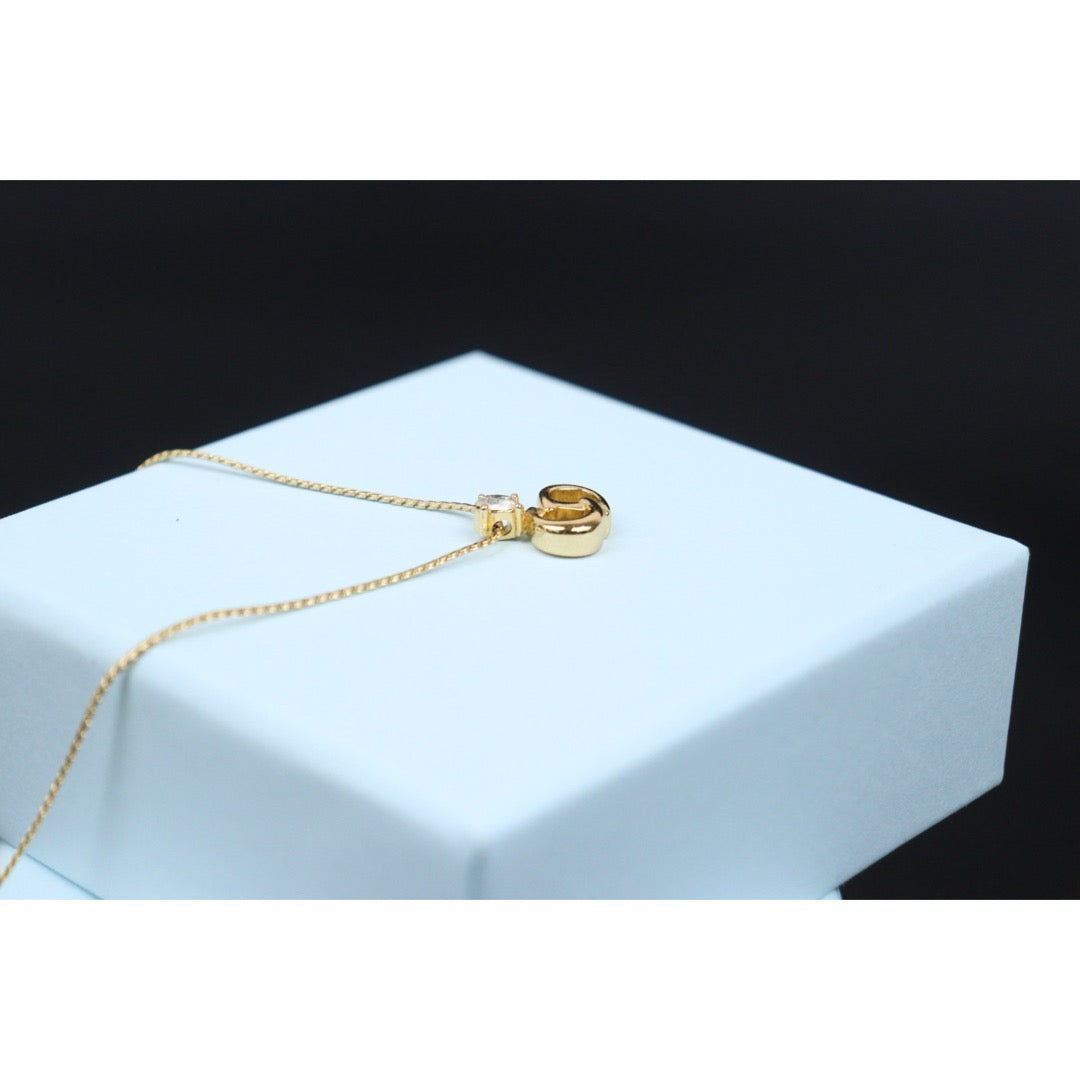 Very Good ( Rank A) ｜ Dior CD Rhinestone Necklace ｜V25061910