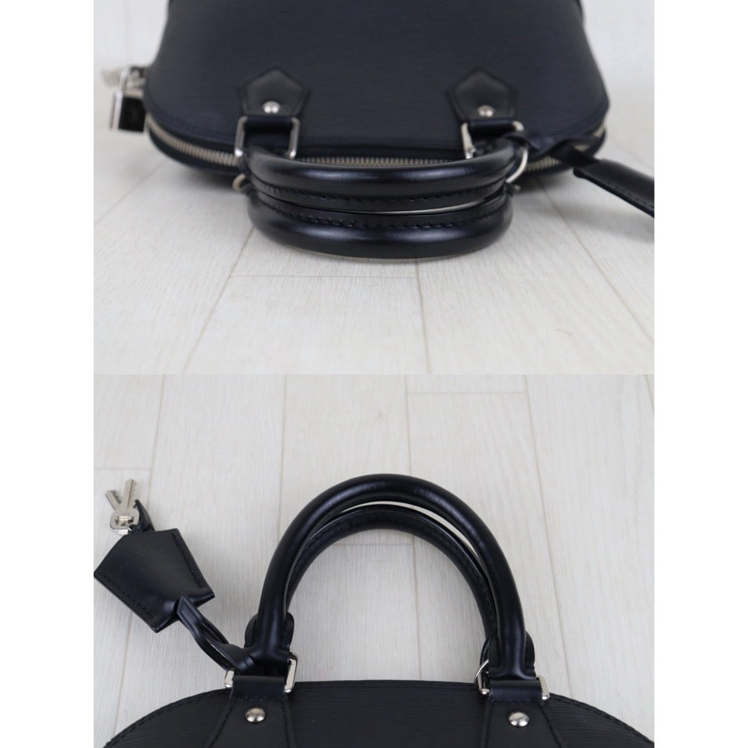 Very Good ( Rank A)｜LV Epi Alma BB HandBag Shoulder Bag Black IC Chips Model ｜S25081015
