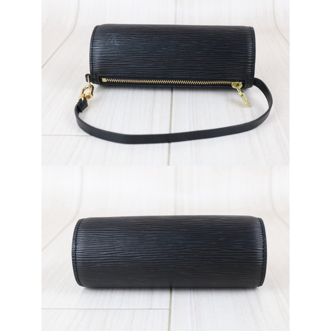 Include Entrupy Certificate of Authenticity｜Very Good ( Rank A)｜ Louis Vuitton Epi Soufflot Handbag Black｜S26042504