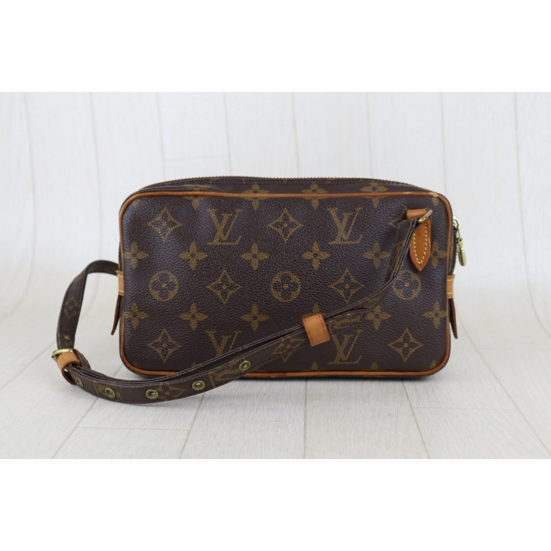 Fair ( Rank B)｜LV Monogram Pochette Marley Bandolier Shoulder Bag｜H25090806