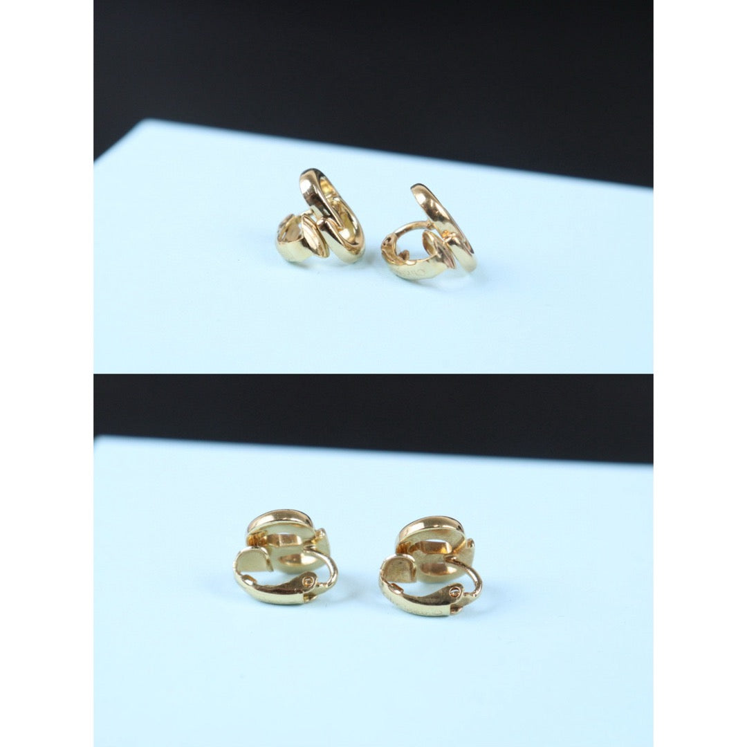 Very Good ( Rank A) ｜ Dior Earring Necklace Set Gold｜24082213