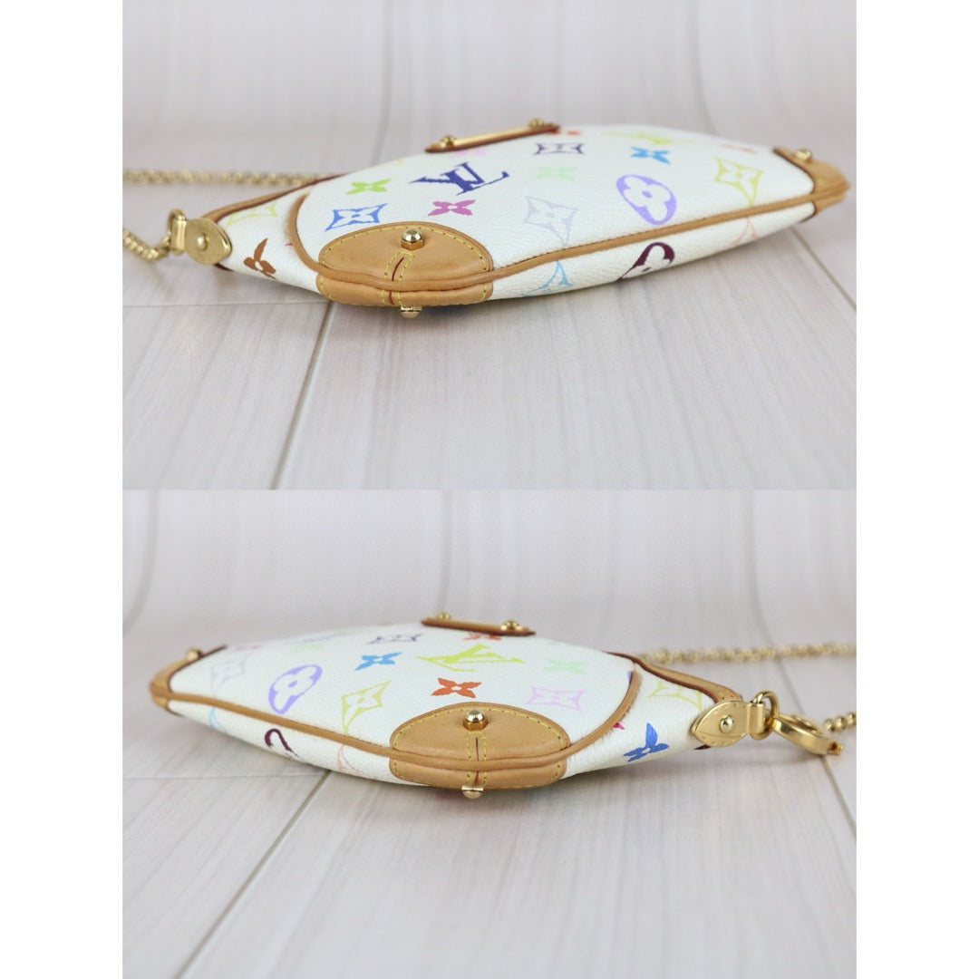 Good ( Rank AB)｜ LV Takashi Murakam Multi Monogram Pochette Mira MM Accessory Pouch｜X24121304