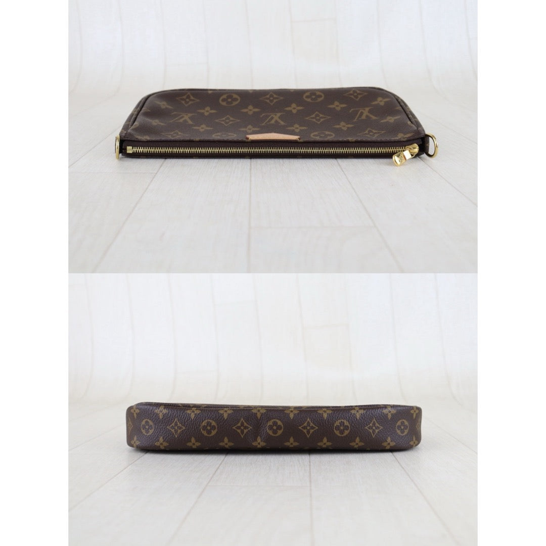 Include Entrupy Certificate of Authenticity｜Very Good ( Rank A)｜Louis Vuitton Monogram Multiti Pochette Accessoire  IC Chips Model ｜S26030810