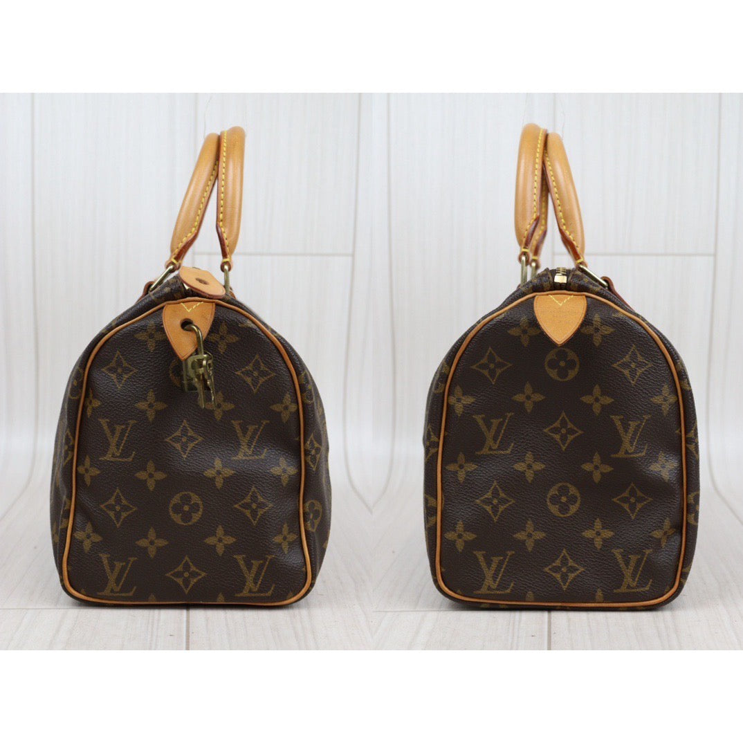 Rank AB｜ LV Monogram Speedy 25 Hand Bag ｜24022705