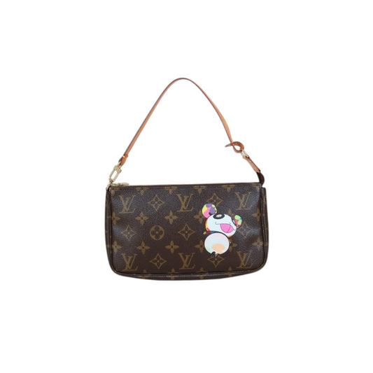 Very Good ( Rank A)｜ LV Takashi Murakam Panda Monogram Pochette Accessoires ｜S24110605