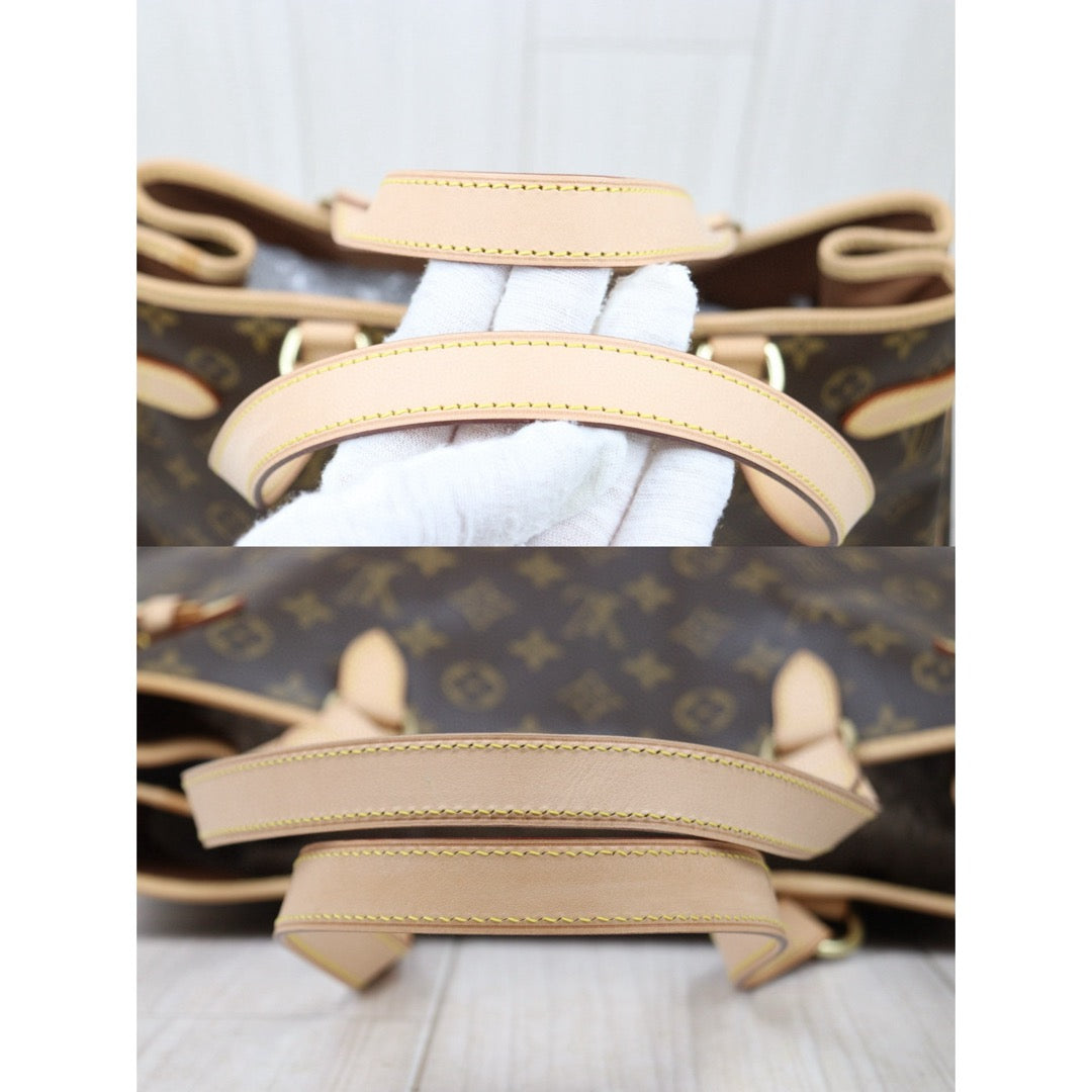 Excellent（Rank SA） ｜ LV Monogram Batignolles Vertical GM Handbag｜S25012901