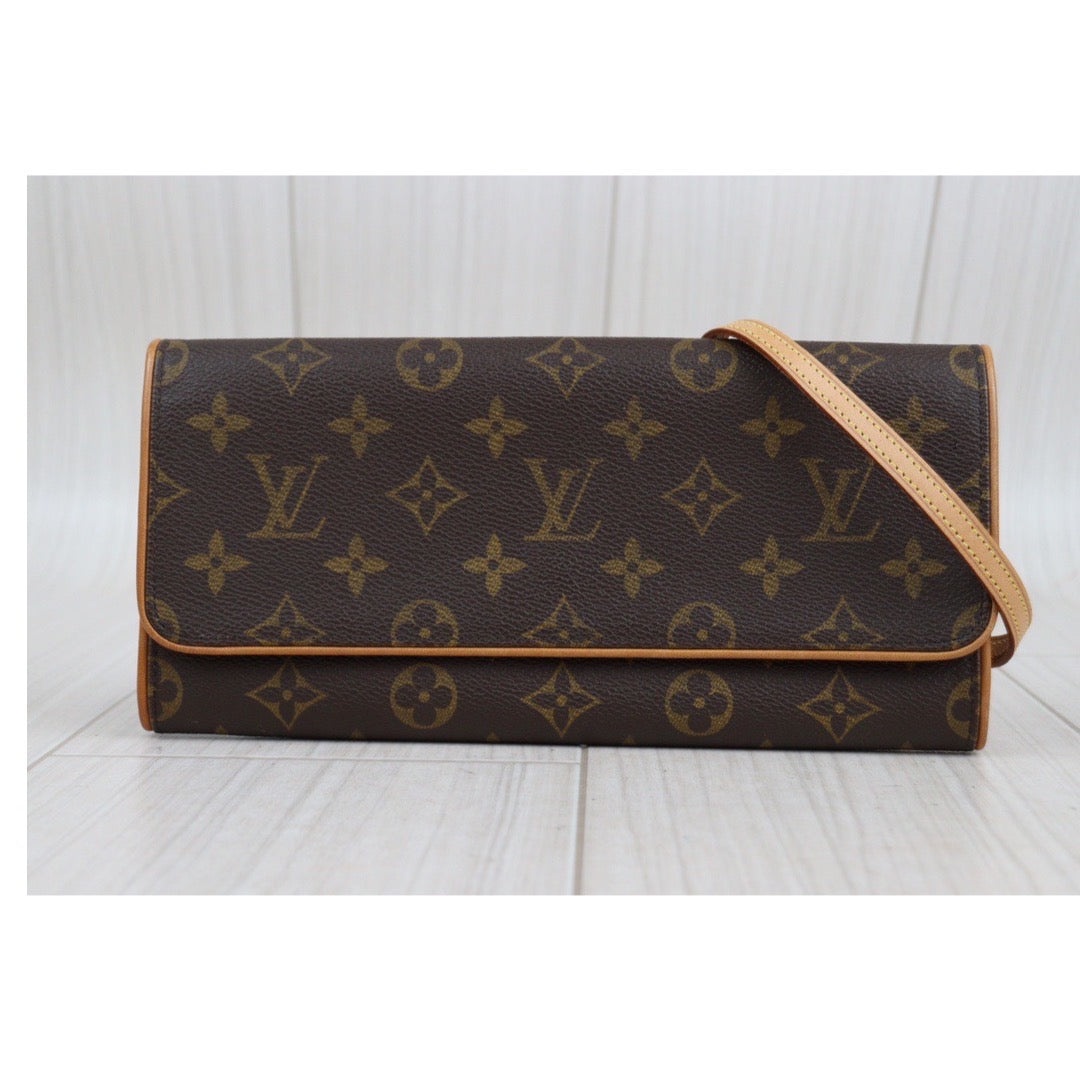 Rank AB ｜ LV Monogram Pochette Twin GM Shoulder Bag｜23122108