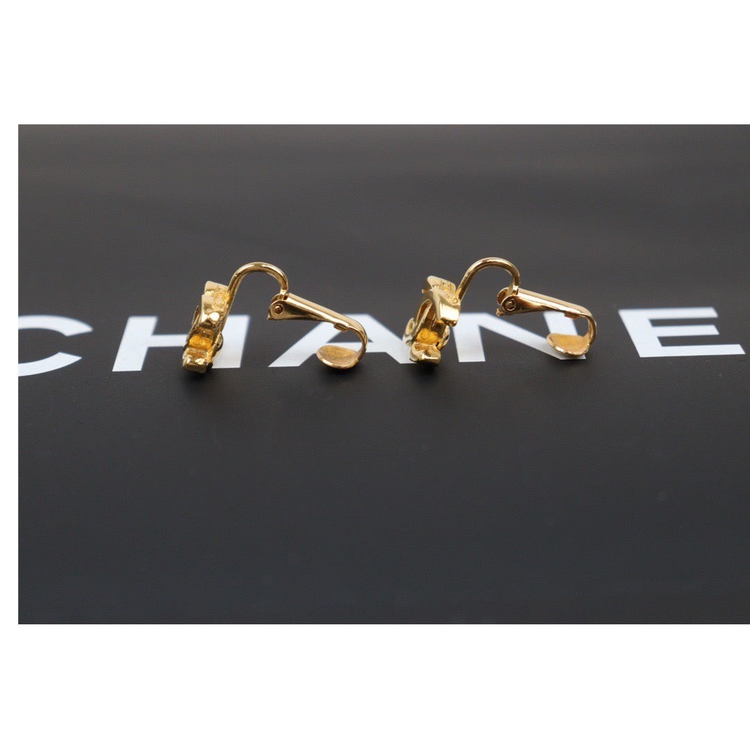 Rank SA ｜CHANEL COCO Earrings 18k Gold Plated ｜24032930