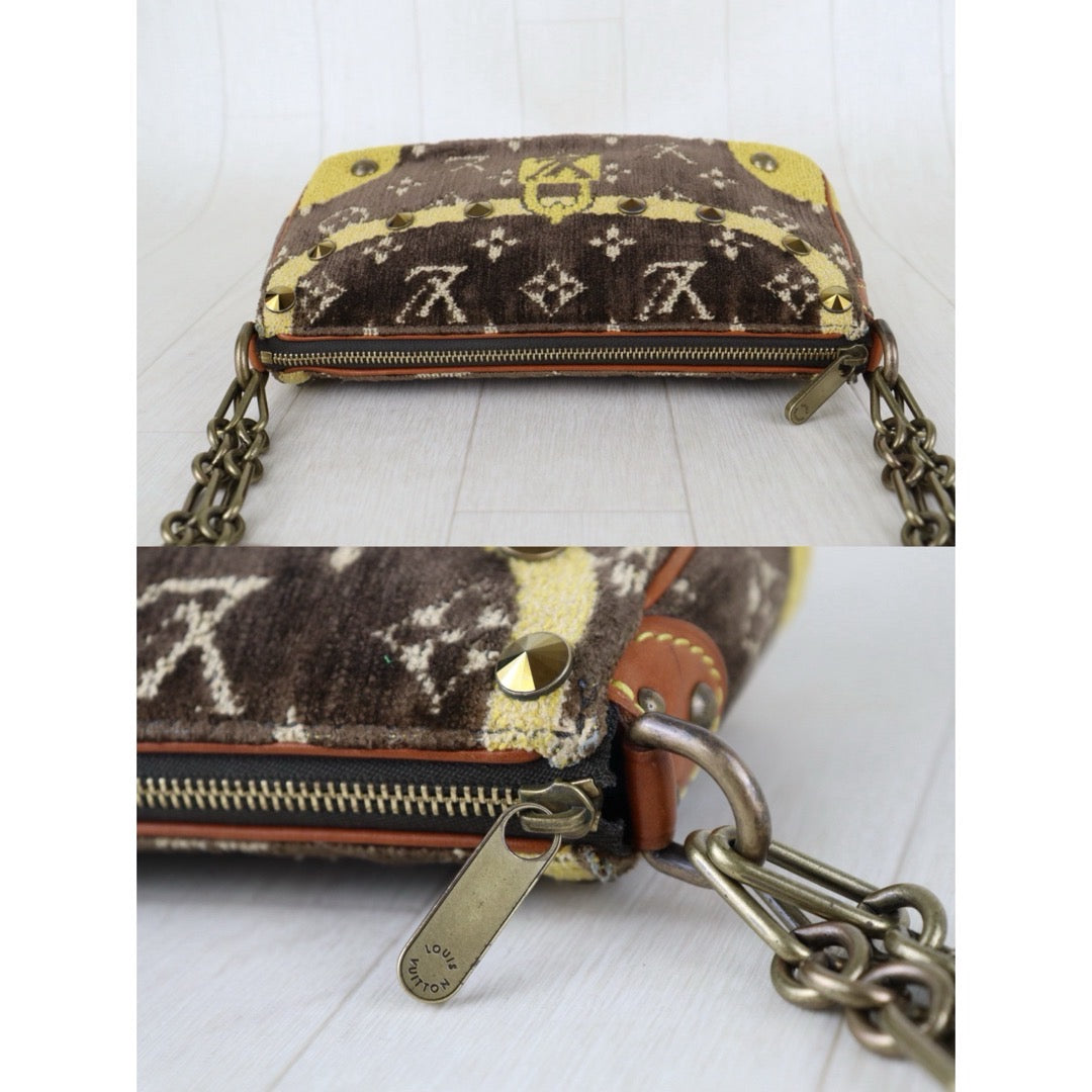 Include Entrupy Certificate of Authenticity｜Good ( Rank AB)｜Louis Vuitton Trompe‑L'oeil Pochette Accessoires｜S26073117