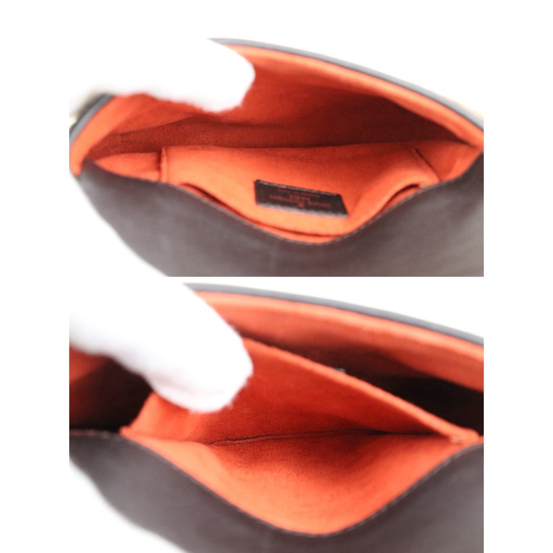 Very Good ( Rank A)｜ LV Gazelle Damier Sauvage Halaco Shoulder Bag Brown ｜H25112809