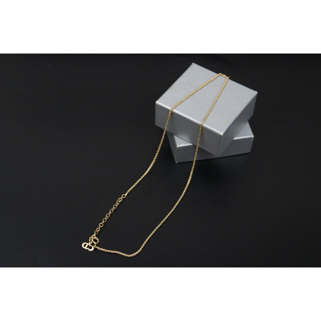 Very Good ( Rank A) ｜ Dior Heart Rhinestone Necklace ｜V25061906