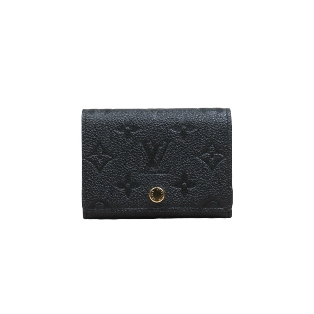 Very Good ( Rank A)｜Full Set  LV Monogram  Empreinte  Porto Carte  Black Card Holder IC Chips Model ｜26030506