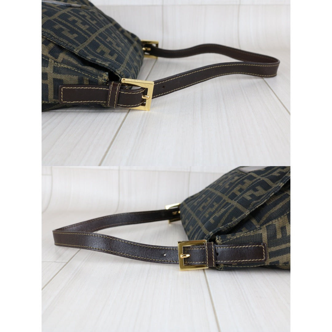 Good ( Rank AB)｜ FENDI Zucca Mamma Baguette Shoulder Bag｜S25112912