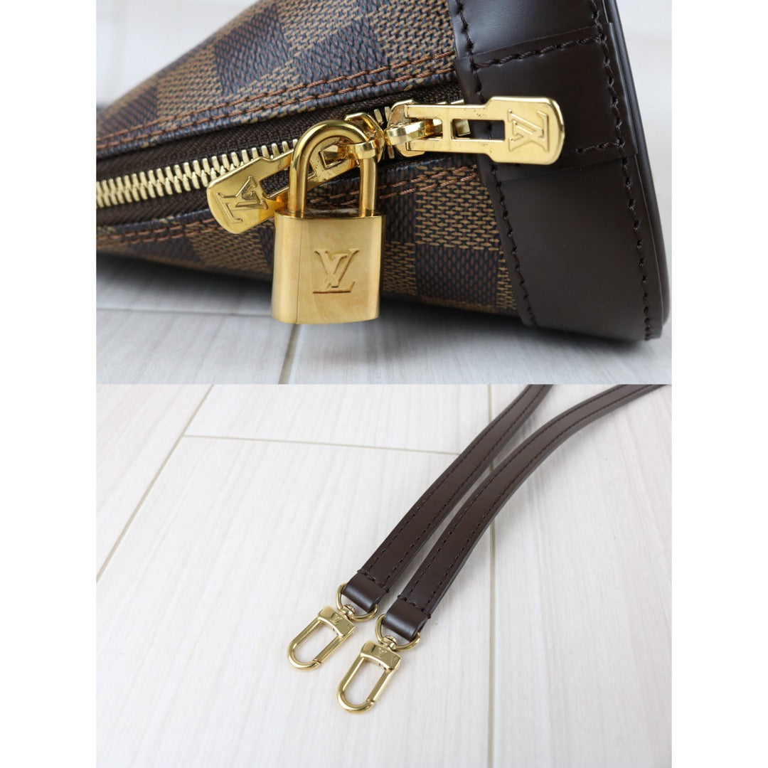 Include Entrupy Certificate of Authenticity｜Excellent（Rank SA）｜Louis Vuitton Damier Alma BB HandBag Shoulder Bag｜S26040816