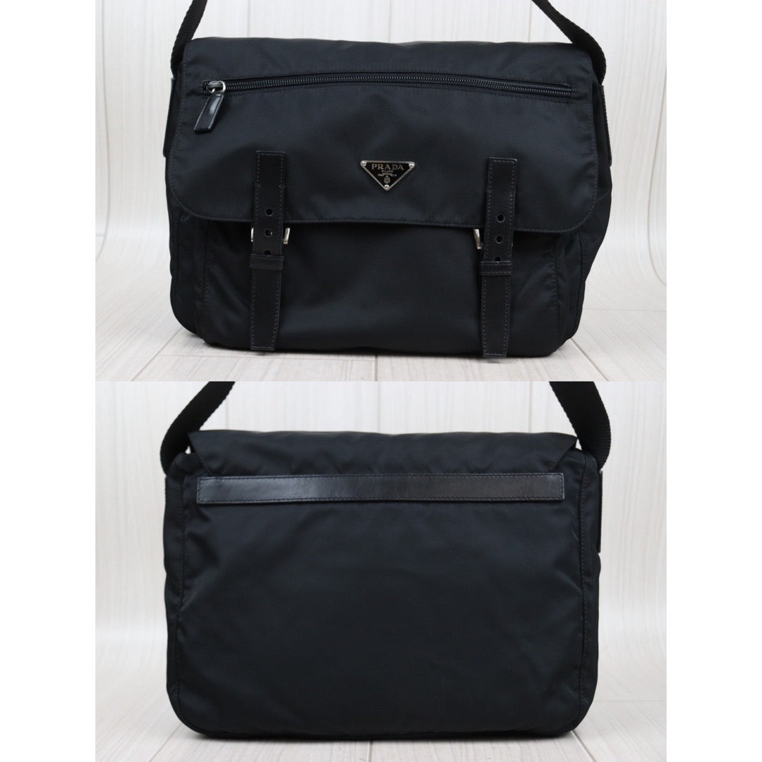 Rank A｜Prada Nylon ShoulderBag Black｜V24030139