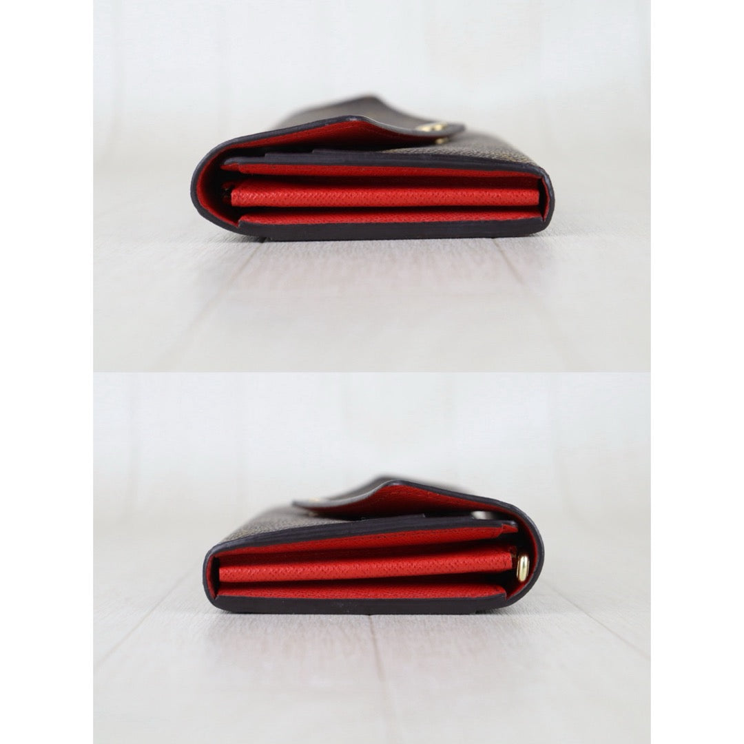 Include Entrupy Certificate of Authenticity｜Very Good ( Rank A)｜ Louis Vuitton Monogram Emilie Long Wallet ｜S26072513