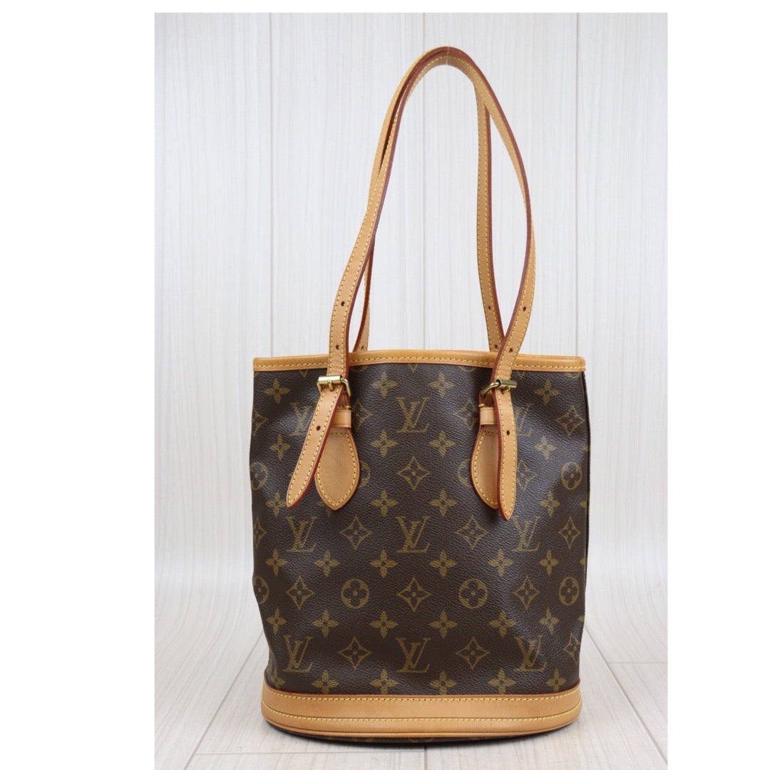 Rank A ｜ LV Monogram Petit Bucket PM Tote Bag ｜24010513