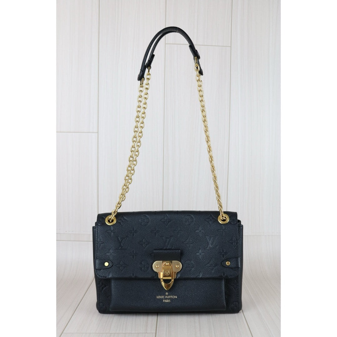 Very Good ( Rank A) ｜ LV Monogram Vavin  Leather Shoulder Bag Black IC Chips Model ｜S25060312