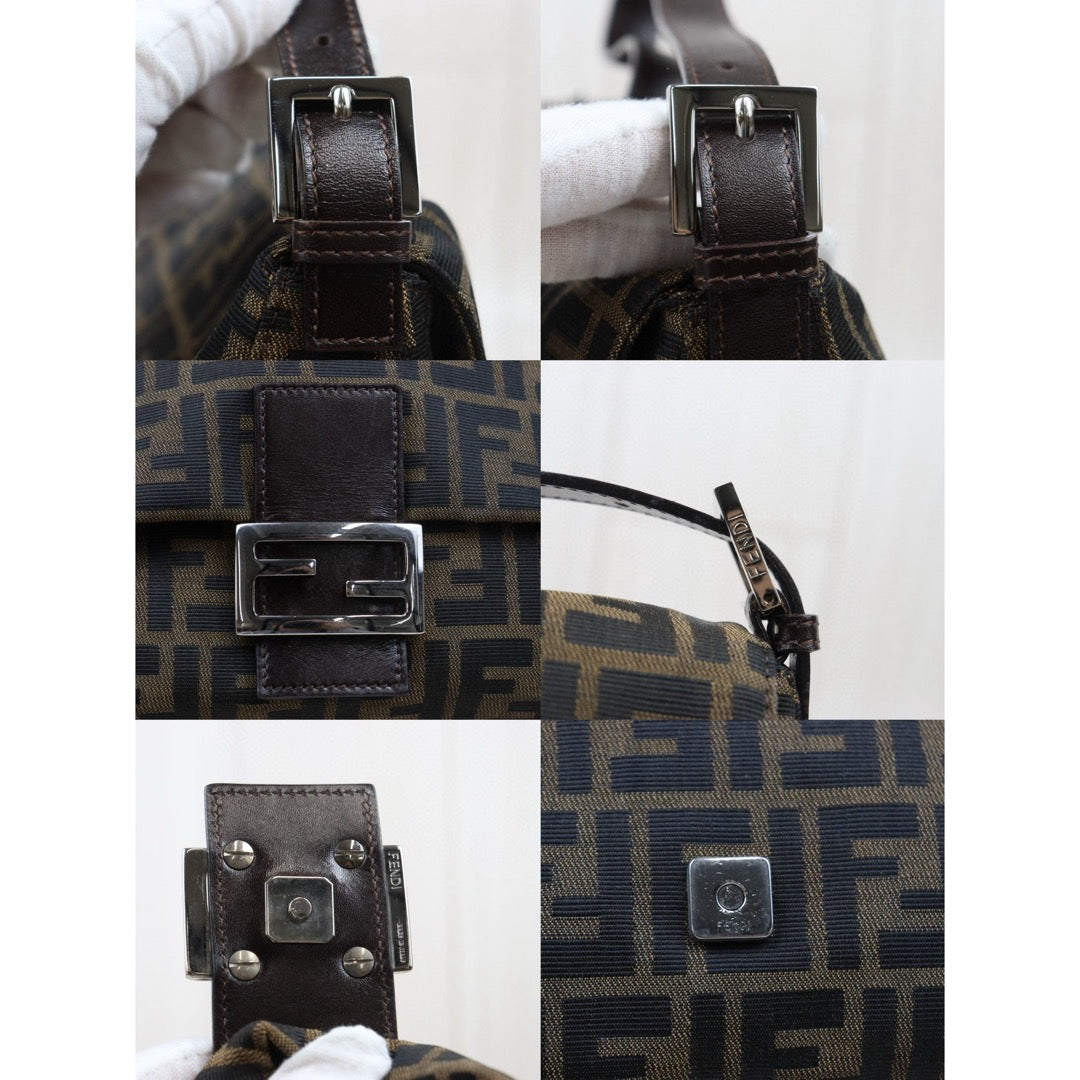 Very Good ( Rank A) ｜ FENDI Zucca Mamma Baguette Shoulder Bag ｜24112113