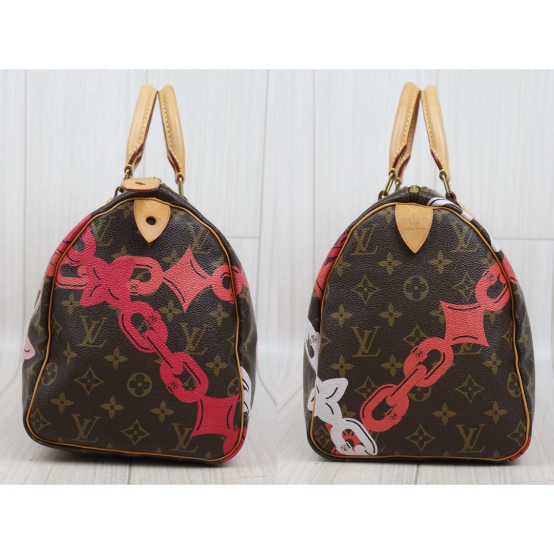 Good ( Rank AB) ｜ LV Monogram Graffiti Speedy 30 Hand Bag Show Limited edition｜P25082709