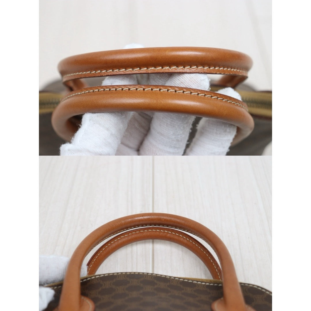 Include Entrupy Certificate of Authenticity｜Good ( Rank AB) ｜CELINE Macadam Handbag Shoulder Bag  ｜26062915