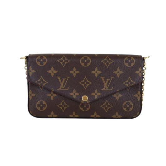 Very Good ( Rank A) ｜LV Monogram Pochette Felicie Shoulder Bag IC chip｜H24112116