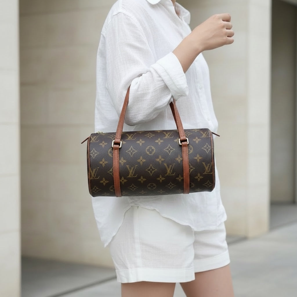 Include Entrupy Certificate of Authenticity｜Good ( Rank AB)｜ Louis Vuitton Monogram Papillon 26 Handbag ｜26052101
