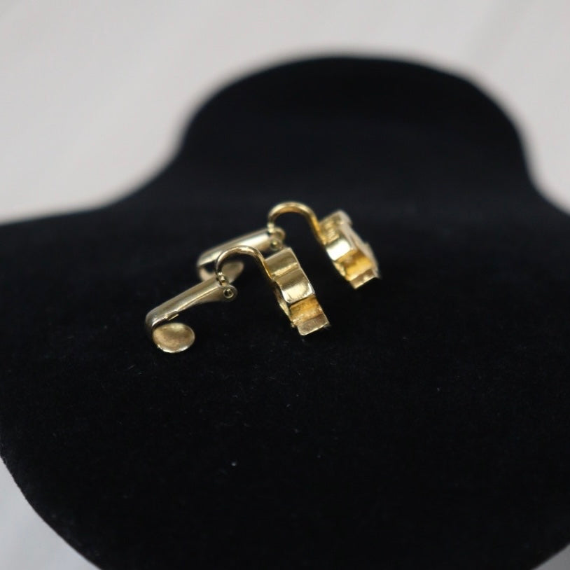 Rank AB ｜CHANEL COCO Earrings 18k Gold Plated ｜V23072715