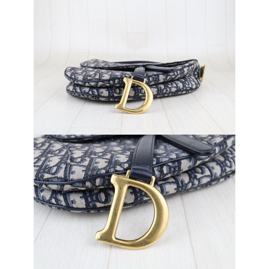 Very Good ( Rank A)｜Dior Trotter Saddle Shoulder Bag Medium｜S25032304