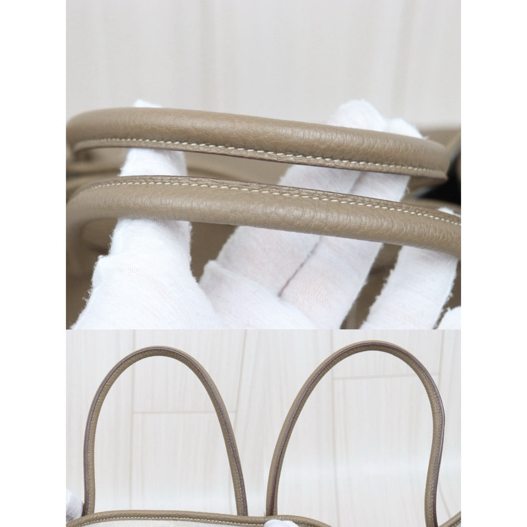 Good ( Rank AB)｜ HERMES Garden Party PM Negonda Etope Handbag □O Stamp Made in 2011 Year ｜W25121602