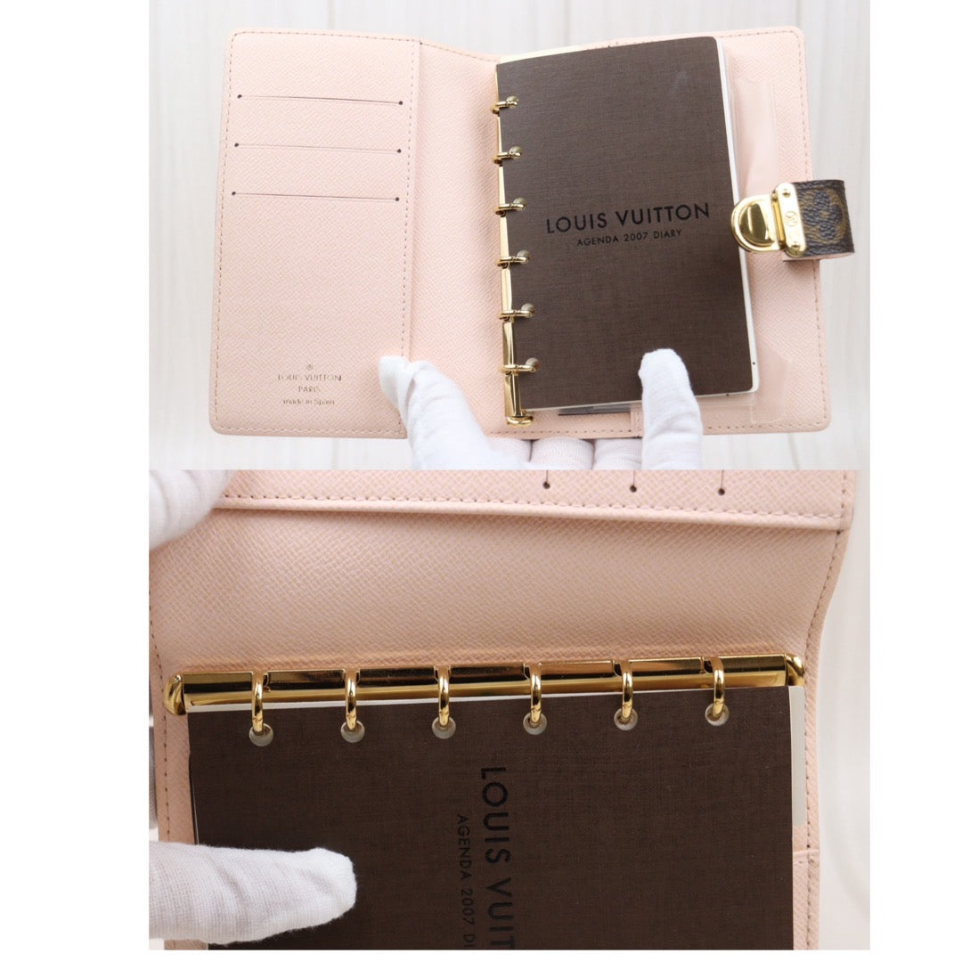 Rank A ｜ LV Monogram Agenda PM Notebook Cover ｜Q24040424