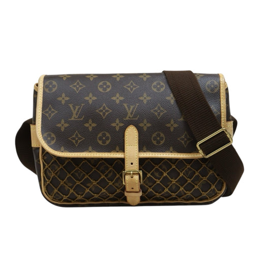 Include Entrupy Certificate of Authenticity｜Good ( Rank AB)｜Louis Vuitton Monogram Mesh Messenger ShoulderBag ｜26042817